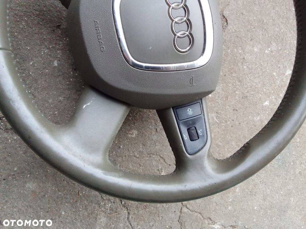 AUDI Q7 4L KIEROWNICA Z PODUSZKĄ BRĄZOWA - 2