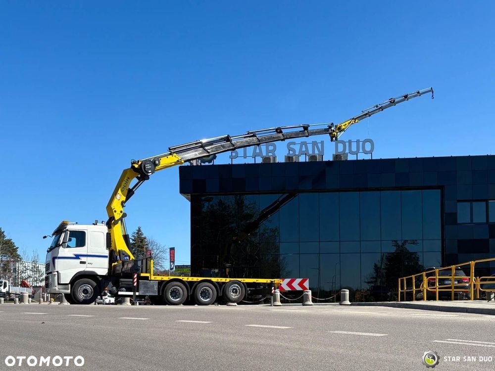Volvo FH 520 8x4 HMF ODIN K6 EURO 5 FLY JIB HDS Żuraw Tridem - 4