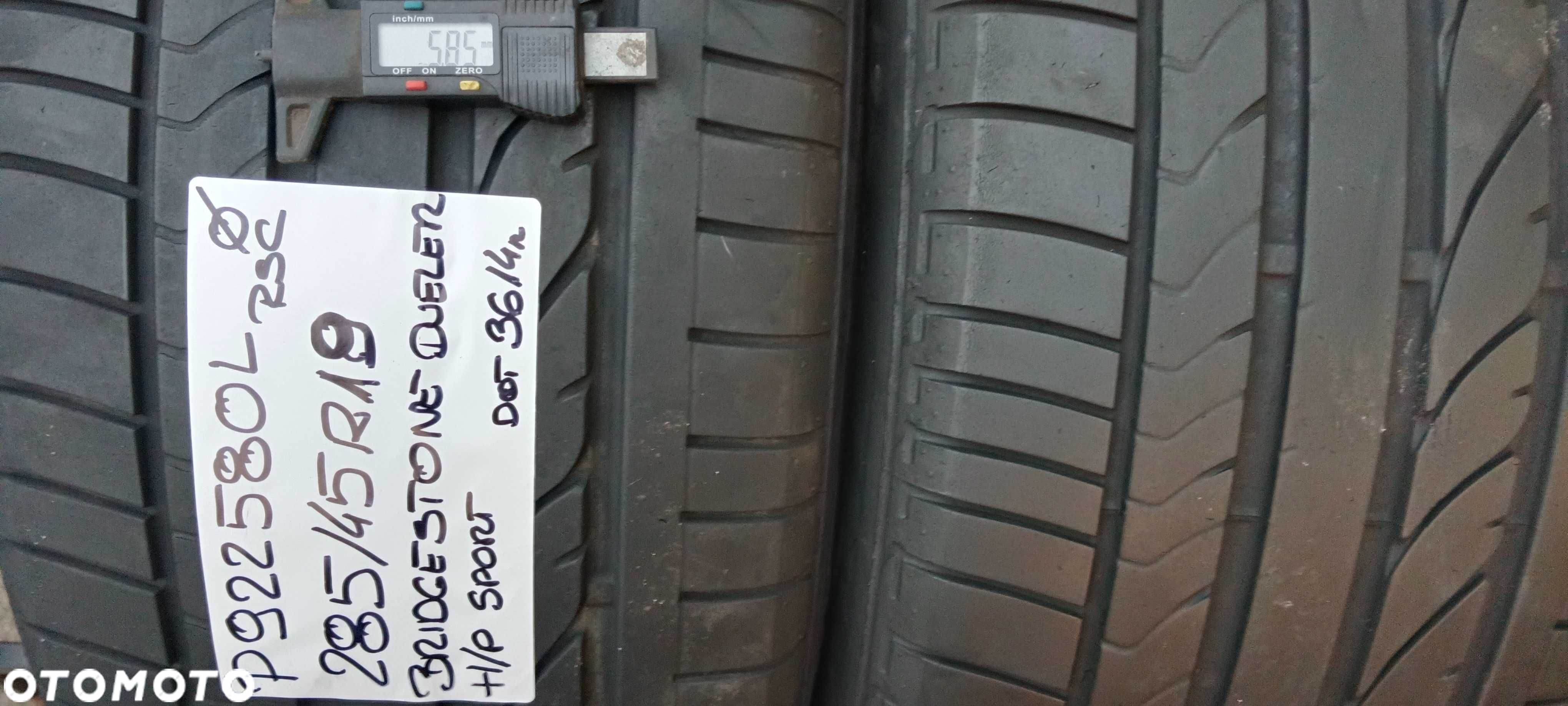 P922580L Para 285/45R19 Bridgestone Dueler H/P Sport dot.3614 - 2