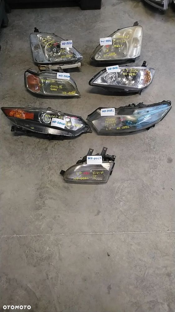 REFLEKTORY LEWE PRAWE HONDA - 1