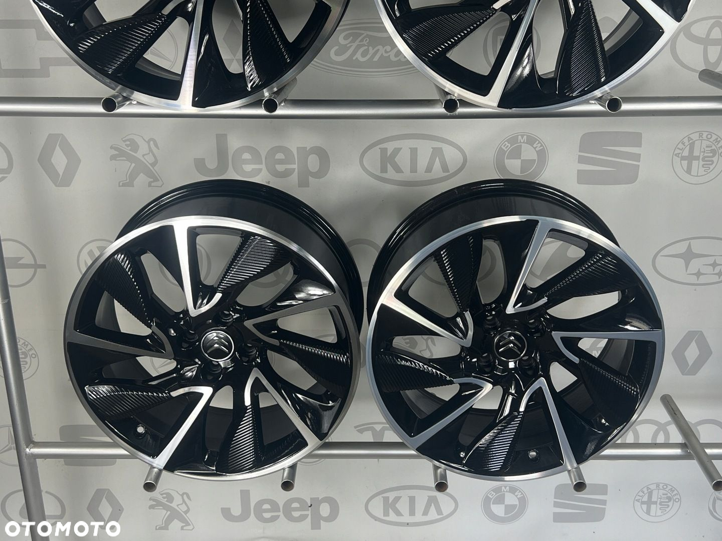 FELGI ALU CITROEN PEUGEOT DS 19 4X108 ET29 ORYGINALNE IDEALNE - 4