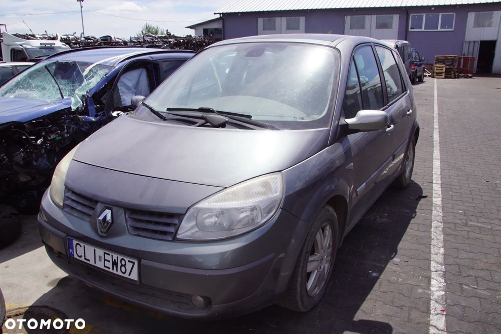 Auto na części - Renault Scenic II 2.0 16V 135 KM F4R770 ND0015 NV603 2005R Silnik Skrzynia Drzwi Maska Błotnik Klapa Zderzak Lampa Lusterko Klamka Szyba Deska Kokpit Sterownik Moduł Czujnik Licznik Wyświetlacz Panel Kierownica - 1