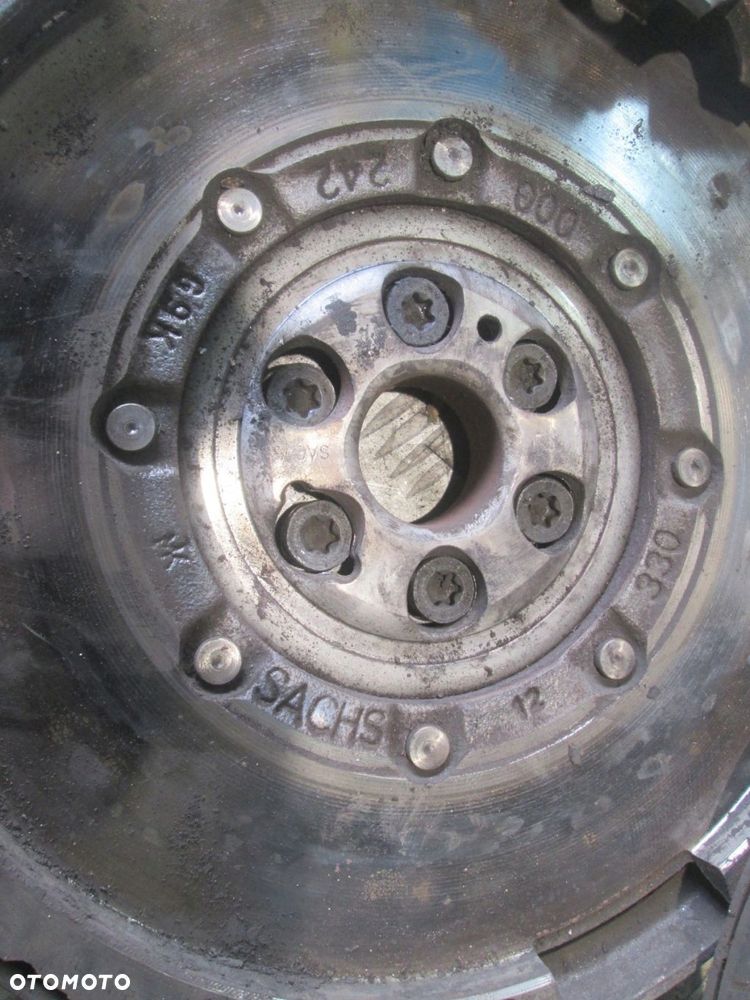 KOŁO DWUMASOWE + TARCZA + DOCISK ŁOŻYSKO OPOROWE CITROEN C4 I 1.6 HDI - 3