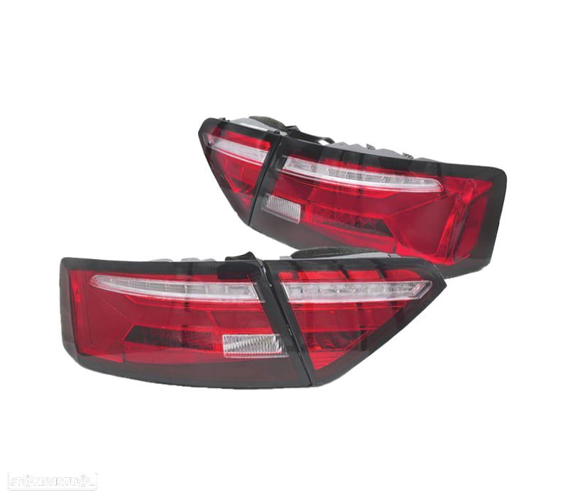 FAROLINS PARA AUDI A5 11-16 LED VERMELHO BRANCO - 2
