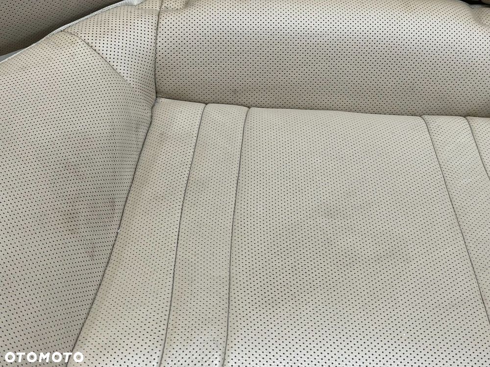 O1 HYUNDAI GENESIS G80 2013 - KANAPA TYŁ AIRBAG GRZANA SKÓRA BEŻOWA WYB - 9
