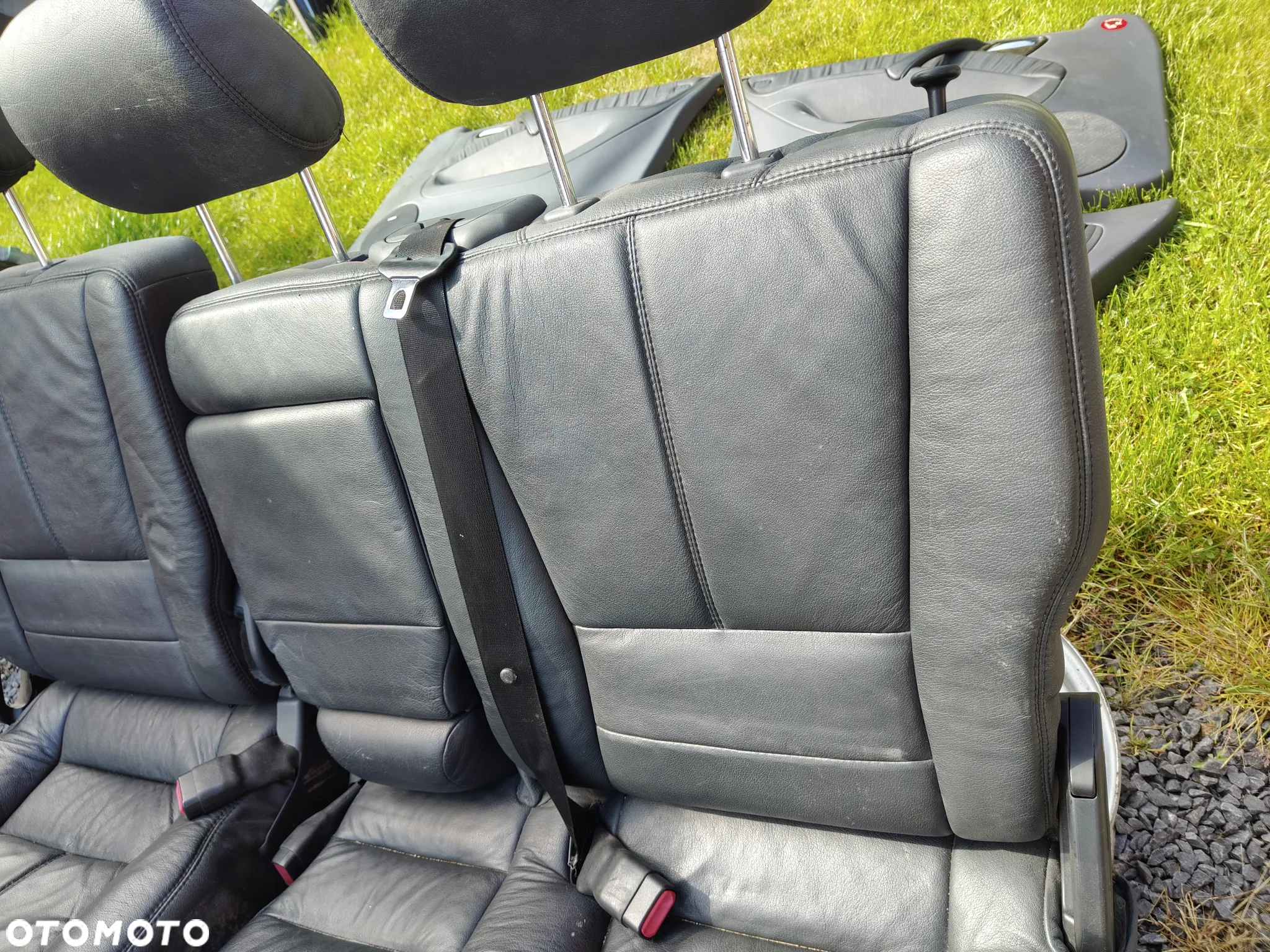 MERCEDES ML W163 Fotele Tapicerka boczki Wnętrze KANAPY SKÓRA Fotel - 7