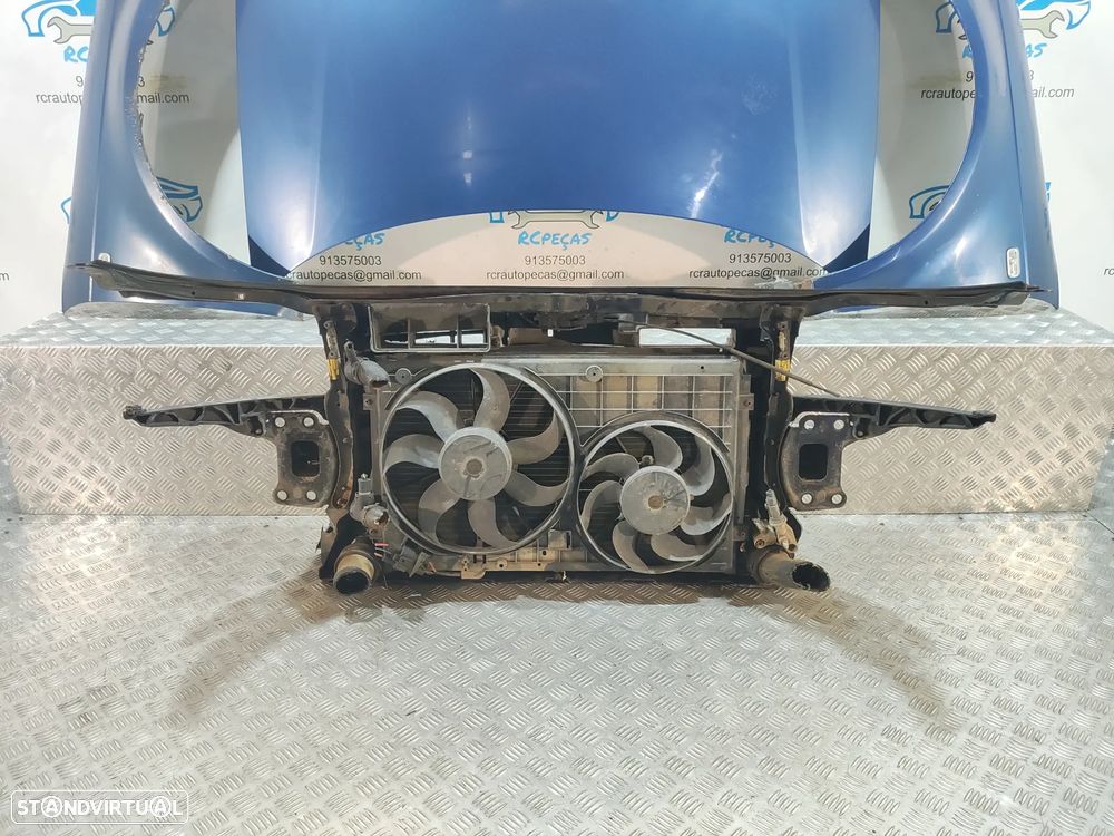 FRENTE COMPLETA AUDI A3 8P 8P1 FASE II 2 CAPOT PARACHOQUES GUARDA-LAMAS OTICAS RADIADOR VENTILADOR FRENTE FIBRA REFORÇO DIESEL - 8