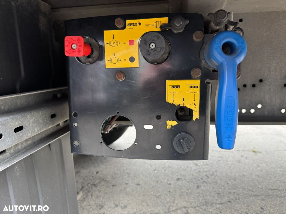 Schmitz Cargobull mega, liftanta, anvelope noi /55, ALCOA, scanduri aluminiu, finantare - 10