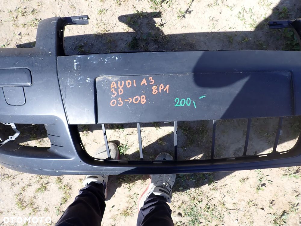 AUDI A3 8P 03-08 ZDERZAK PRZÓD - 1