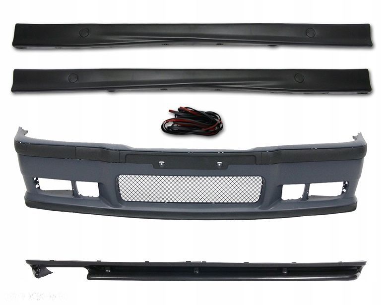 Zderzak Przod Spoiler Tyl Progi kpl Bmw 3 e36 Mpakiet M-pakiet - 1
