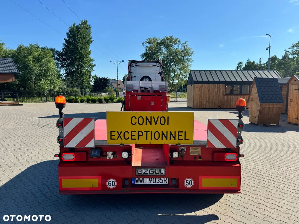 Özgül Trailer niskopodwozie tiefbett 2osie scania R500 6x2 zestaw - 3