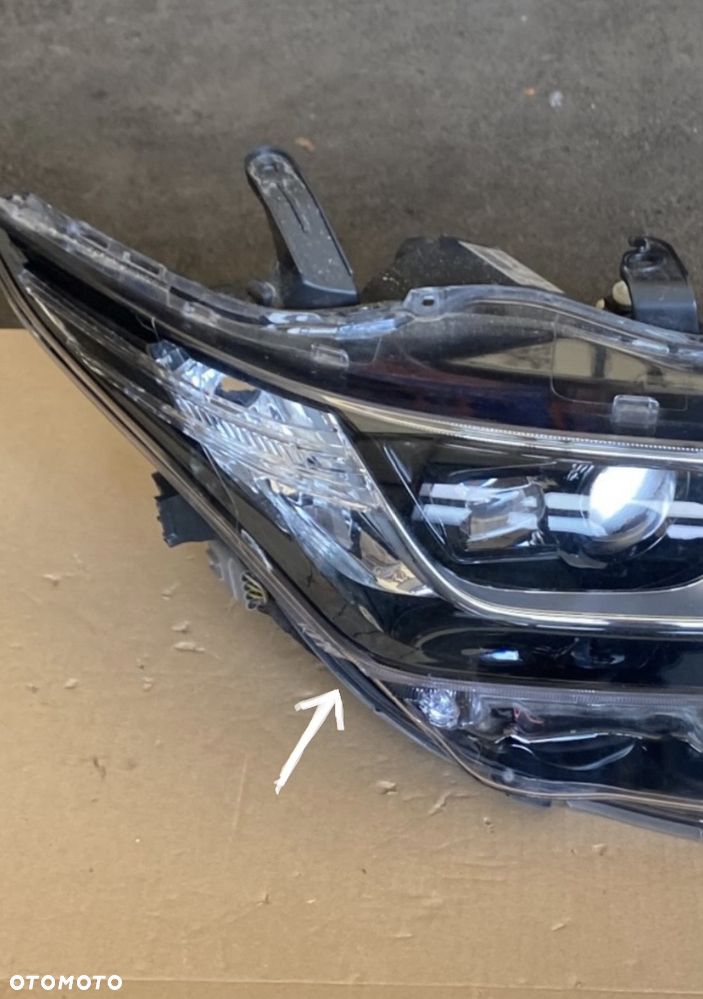 TOYOTA AURIS 2 II lift E18 FULL LED LAMPA PRZEDNIA PRAWA REFLEKTOR PRZEDNI PRAWY PRZÓD EUROPA 81110-02K60 - 7