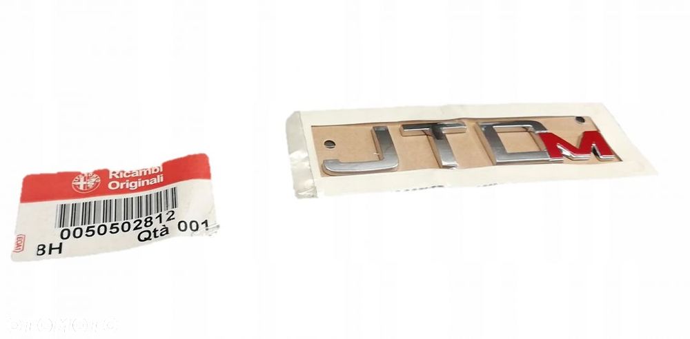 ALFA ROMEO 159 LOGO MODELU ZNAK NAPIS [ JTDm ] OEM - 1