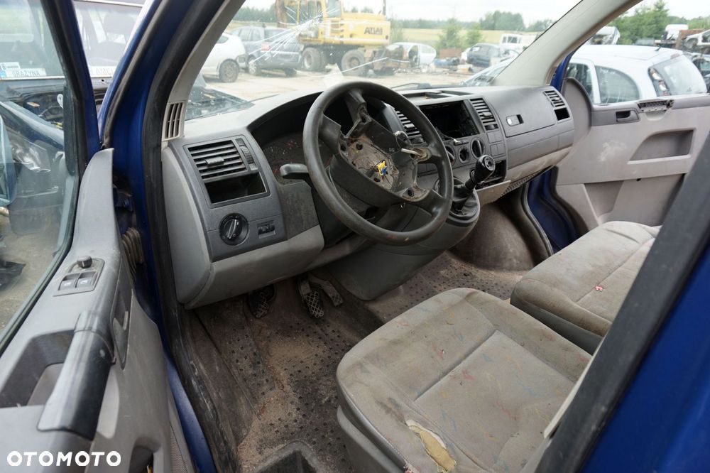 VOLKSWAGEN TRANSPORTER V T5 2007 LL5M 1.9 TDI BRS 102KM JQT NIEBIESKI na części - 9