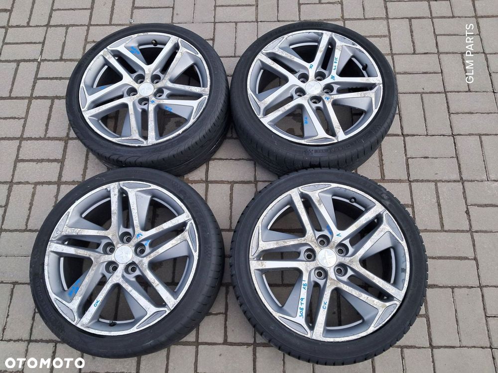 peugeot 308 ii t9 felgi aluminiowe 18" 5x108 et 48 9677989877 - 1