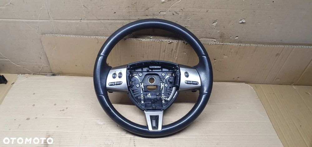 Kierownica multifunkcyjna multifunkcja skórzana skóra łopatki Jaguar XF X250 8X23ABLEG - 1