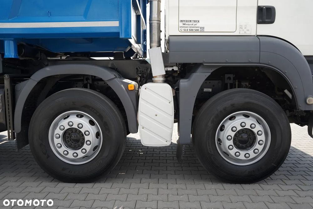 MAN TGS 35.360 / 8x4 / WYWROTKA 2 STRONNA  / HYDROBURTA / BORDMATIK / EURO 5 - 25
