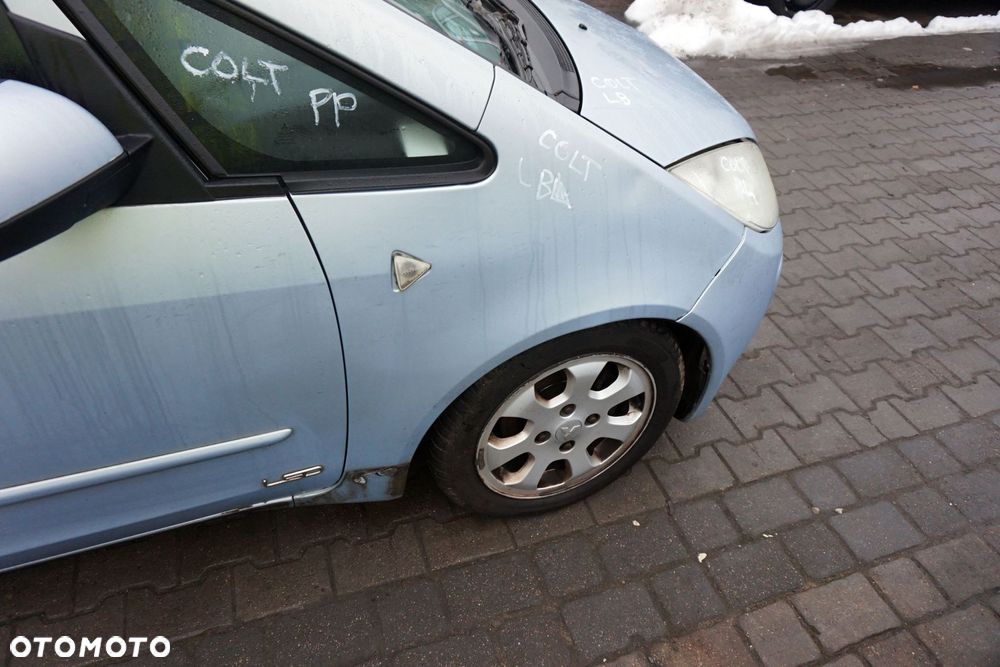 MASKA ZDERZAK BŁOTNIKI LAMPY COLT VI Z30 T42  MITSUBISHI 2004-2008 SREBRNY PRZÓD KOMPLETNY - 17