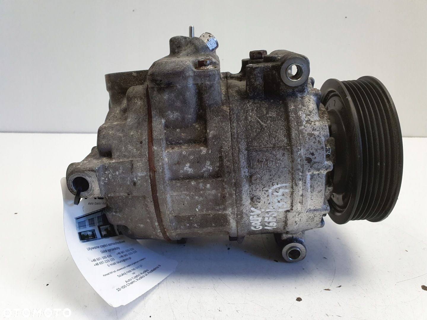 VW Golf V 1.6 FSI SPRĘŻARKA KLIMATYZACJI 447190-7951 - 3