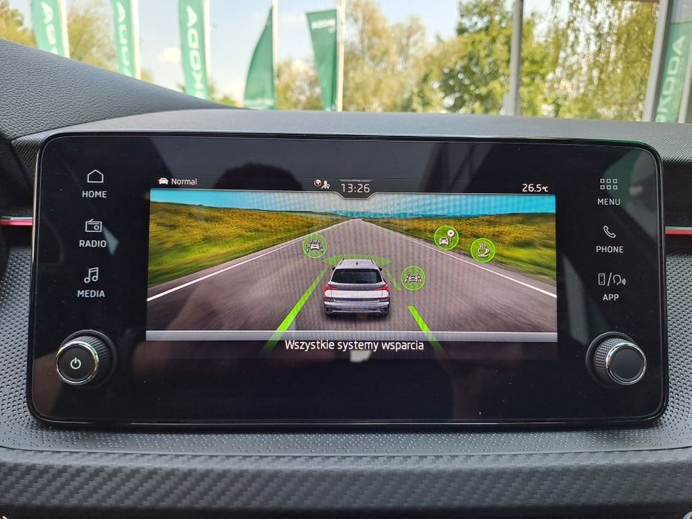 SKODA KAMIQ 1.5 TSI 150KM DSG MONTE CARLO, podgrzewana szyba i kierownica, od ręki