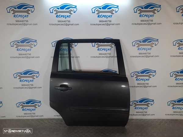 PORTA PORTAS TRASEIRA TRÁS DIREITA OPEL ZAFIRA B PUXADOR VIDRO - 1