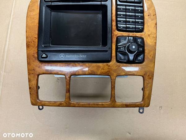 mercedes s w220 radio cd navi ramka A2208204689 - 3