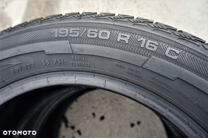 UNIROYAL SNOW MAX 2 195/60R16C 99/97T AL5620 ** - 7