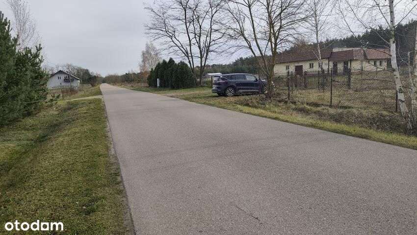 Ogrodzona dzialka 6 km od Płońska-3