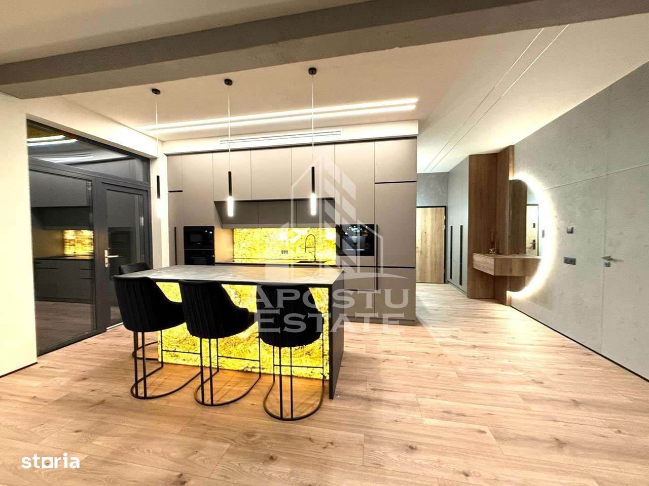 Penthouse exclusivist, 4 camere, terasa 140mp, in Dumbravita - Imagine principală: 4/18