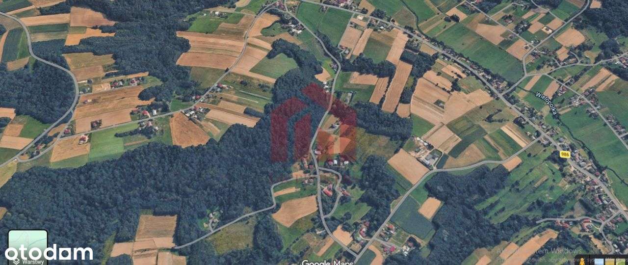 Przy lesie i widokowe działki z Wz, Uzbrojone-7