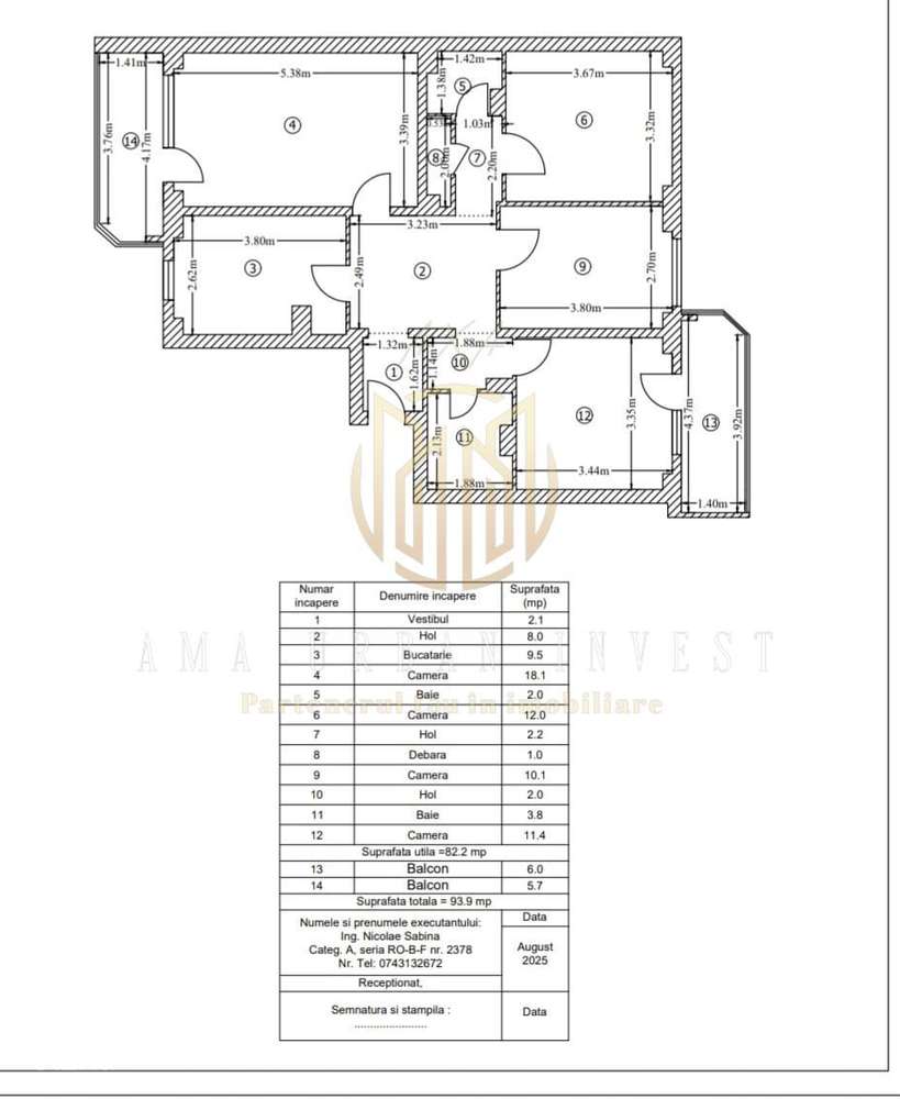 Rahova 4 camere 93 mp ,renovat recent 108000 eur-17