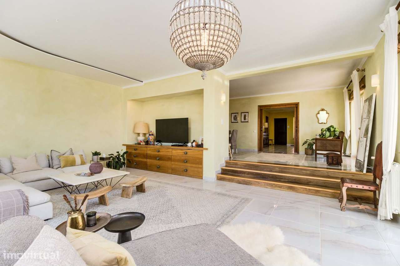 Moradia T6 com Piscina aquecida, Court de Ténis e Jardim na Lourinhã –-5