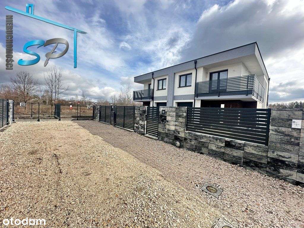 Bliźniak z garażem, dyży ogródek, wysoki standard-6