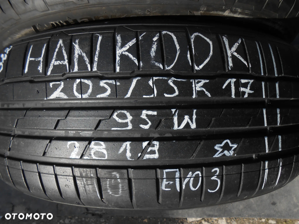 OPONY 205/55r17 HANKOOK VENTUS S1 EVO 3 DOT 0322 / 2819 7.2MM - 4