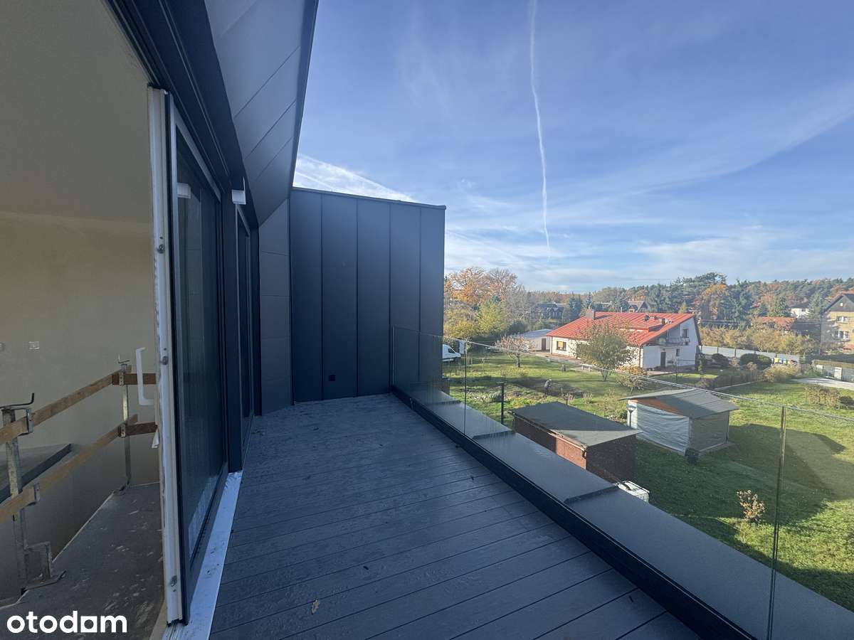 Nowoczesny dom  z ogrodem i tarasem na dachu !-3