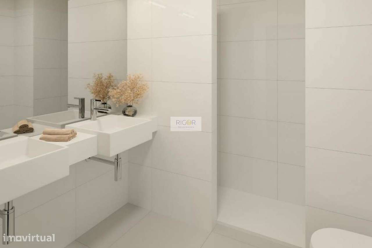 Apartamento To com arrumo em construção em Pedrouços - Grande imagem: 5/6