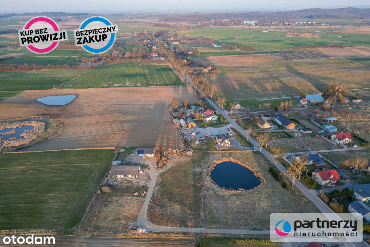 Działka budowlana uzbrojona!!!  1000 m2 k. Trąbek - Pełny obrazek: 4/15