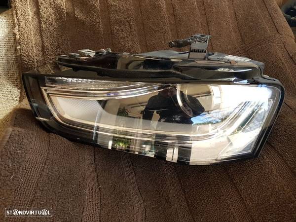 Farol esquerdo Bi xenon Audi A4 8k facelift 2012 a 2016 - 8k0941005 - 1