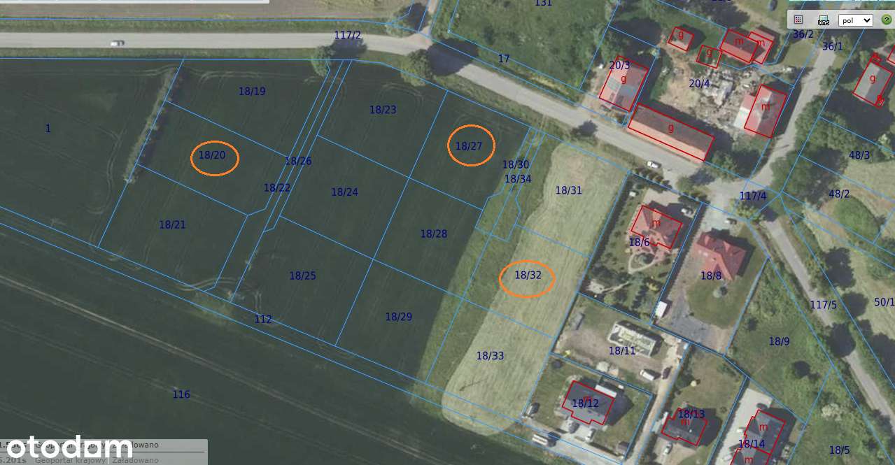 Działka budowlana 1200 m² z dostępem do mediów-4