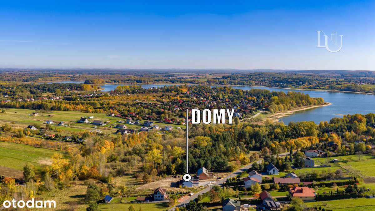 Bliźniak z dużą działką w sąsiedztwie jeziora-8