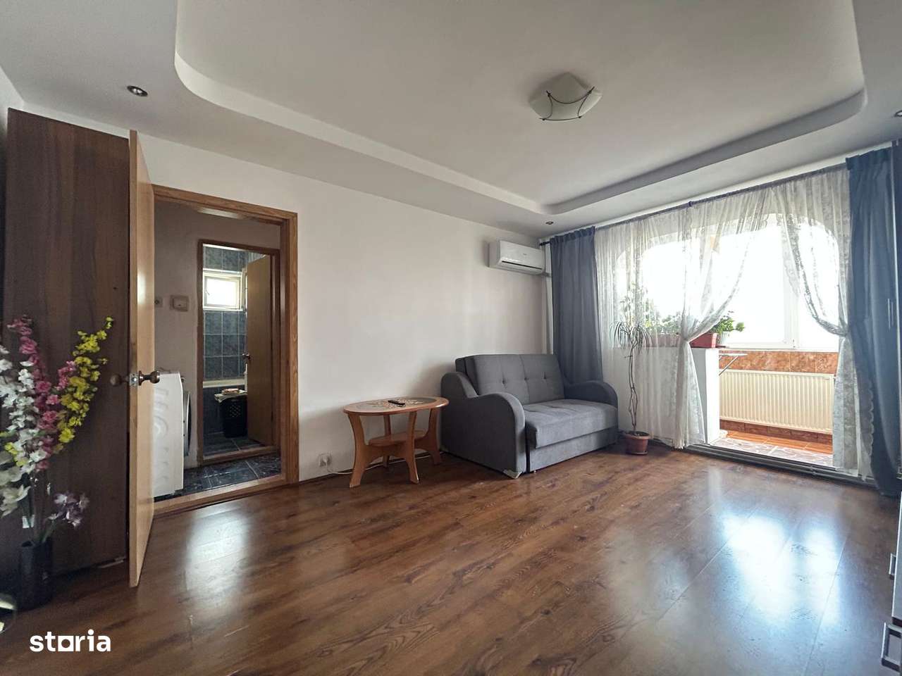 Apartament 3 camere, mobilat, utilat, balcon, zona Bartolomeu!-1