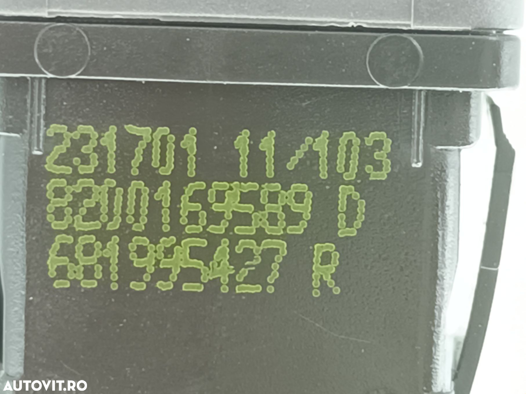 Buton ON/OFF airbag Renault LAGUNA 3 K9K-57 2008-2015  8200169589D / 681995427R - 3