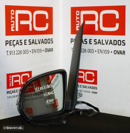 ESPELHO RETROVISOR ESQUERDO MERCEDES VIANO - 1