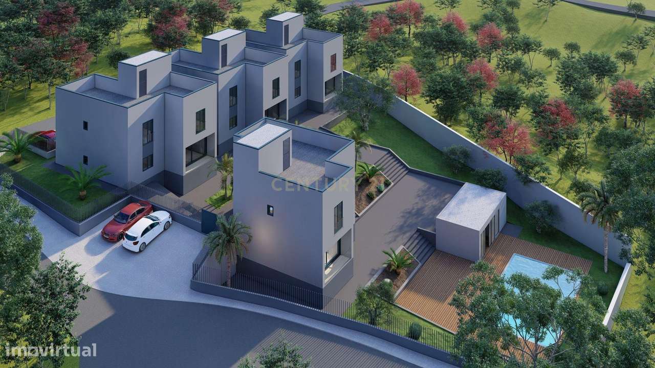 Moradia T4, condomínio fechado, Loures, piscina, 3 parqueamentos, vist - Grande imagem: 4/19