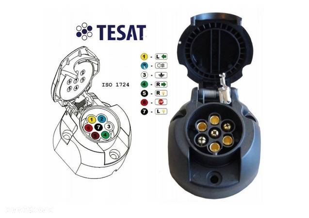 Nowy Kompletny Hak Holowniczy + Kula + Wiązka Uniwersalna + Gniazdo elektr.do Peugeot 806 Peugeot Expert I Fiat Ulysse Fiat Scudo I Citroen Jumpy I Citroen Evasion Lancia Zeta od 1994 do 2007 - 5