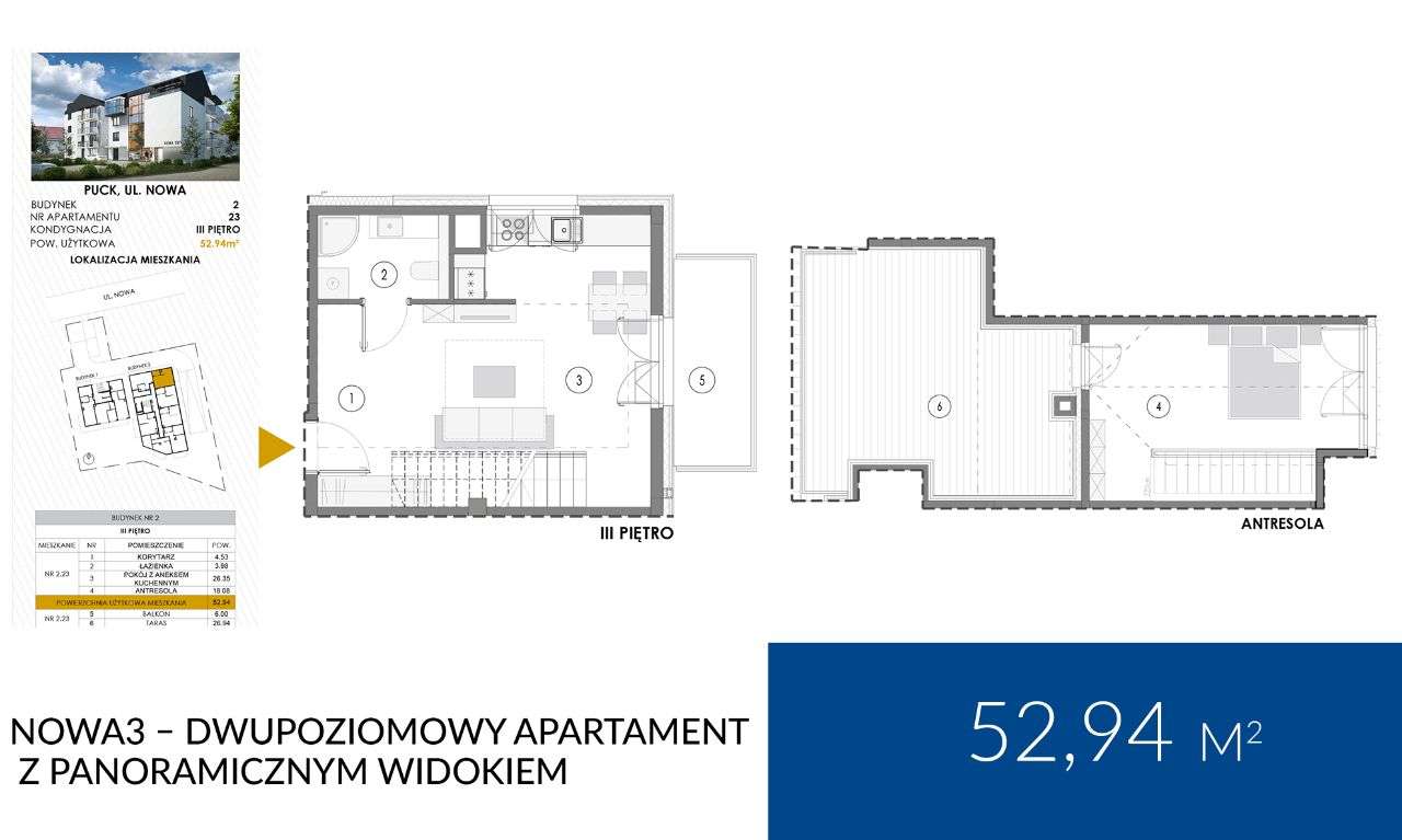 Apartament z pięknym Widokiem w Pucku - Pełny obrazek: 4/4
