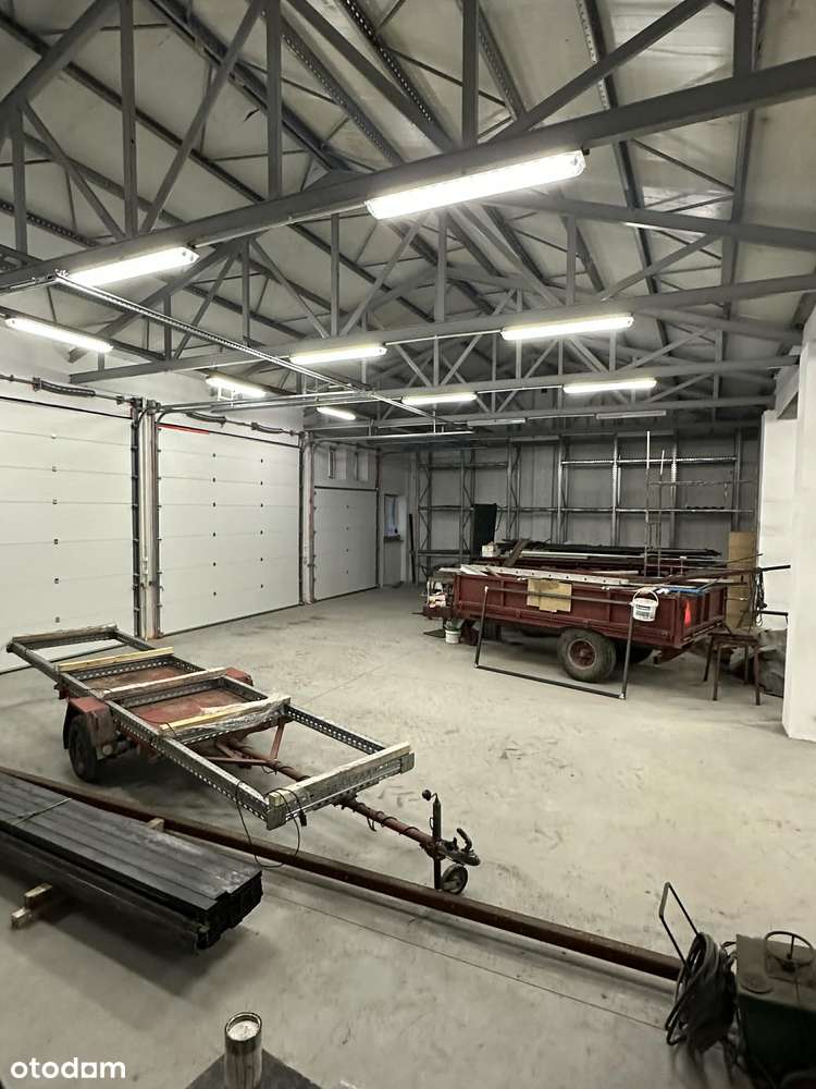 Do wynajęcia hala magazynowa 400 m2 wraz z placem! Lub 2x200 m2! - Pełny obrazek: 4/5