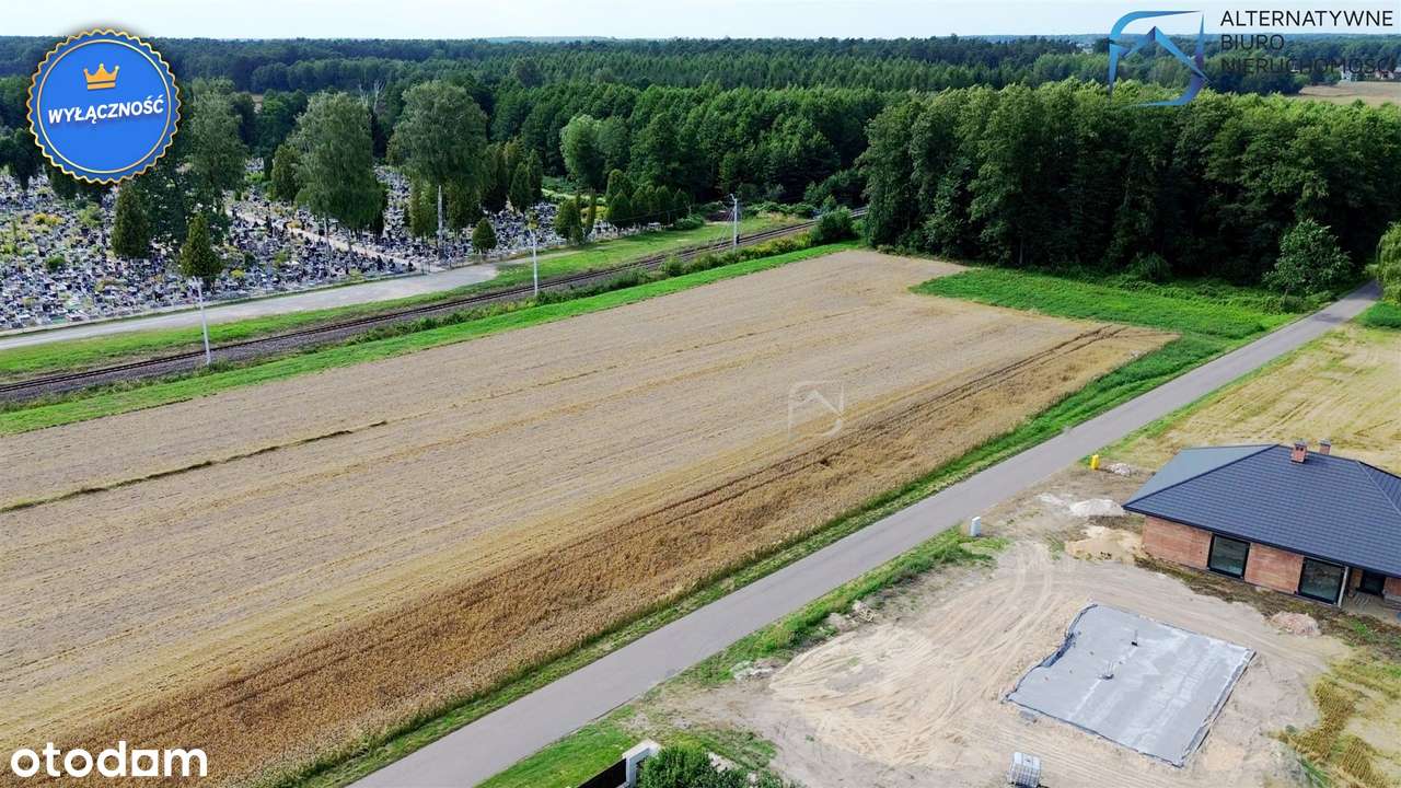 Działki usługowo-mieszkaniowe po 12ar 50% zabudow - Pełny obrazek: 2/10