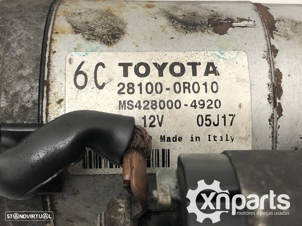 Motor de arranque Usado TOYOTA RAV 4 III (_A3_) 2.2 D 4WD REF. 28100-0R010 MOTOR... - 6