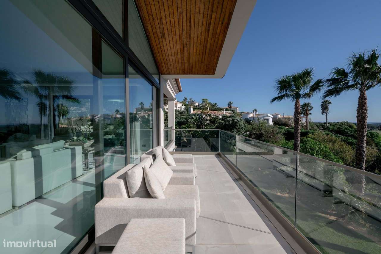 Moradia de luxo com vista mar e golfe-31